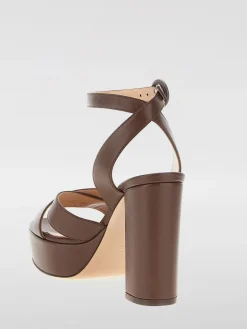 Sandalo Sabrina Gianvito Rossi in nappa con plateau