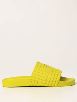 Sandalo slide Bottega Veneta in gomma