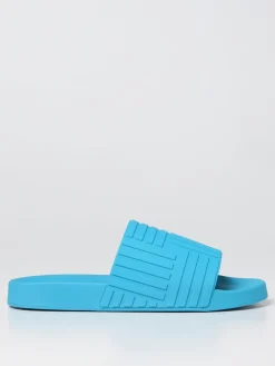 Sandalo slide Bottega Veneta in gomma