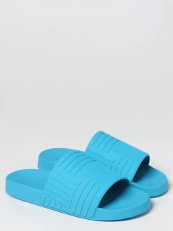 Sandalo slide Bottega Veneta in gomma