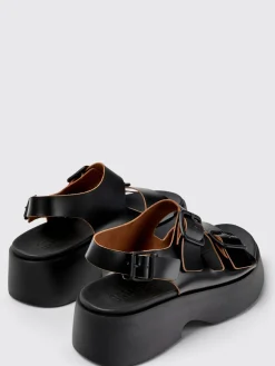 Sandalo Tasha Camper in pelle spazzolata