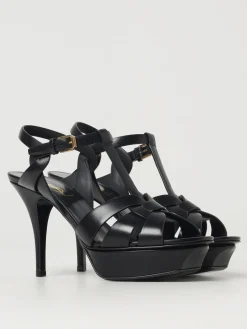 Sandalo Tribute Saint Laurent in pelle