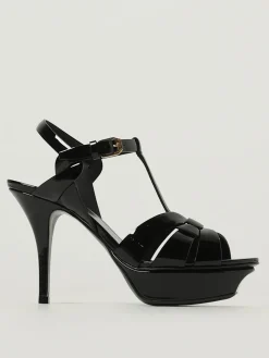 Sandalo Tribute Saint Laurent in vernice