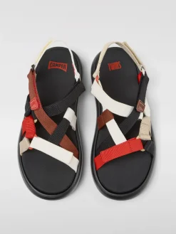 Sandalo Twins Camper in PET riciclato multicolor