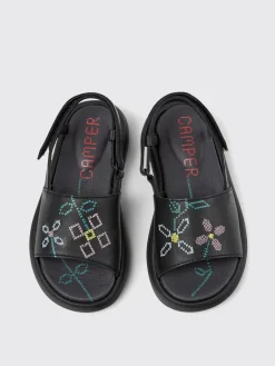 Sandalo Twins Camper in pelle