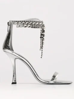 Sandalo Verity Jimmy Choo in pelle con cristalli