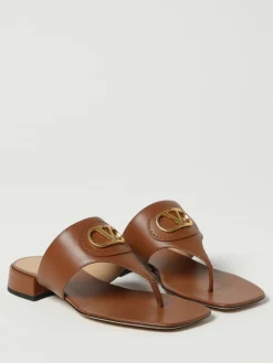 Sandalo VLogo Signature Valentino Garavani in pelle