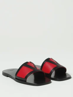 Sandalo VLogo Signature Valentino Garavani in nappa