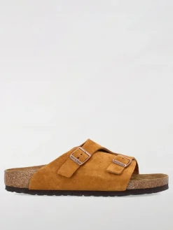 Sandalo Zurich Birkenstock in camoscio
