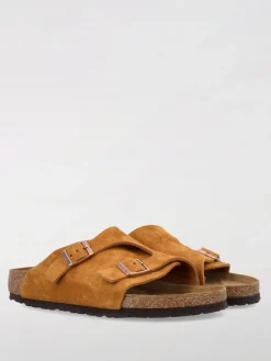 Sandalo Zurich Birkenstock in camoscio