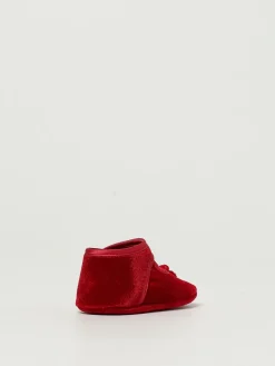 Scarpe da culla in velluto Monnalisa