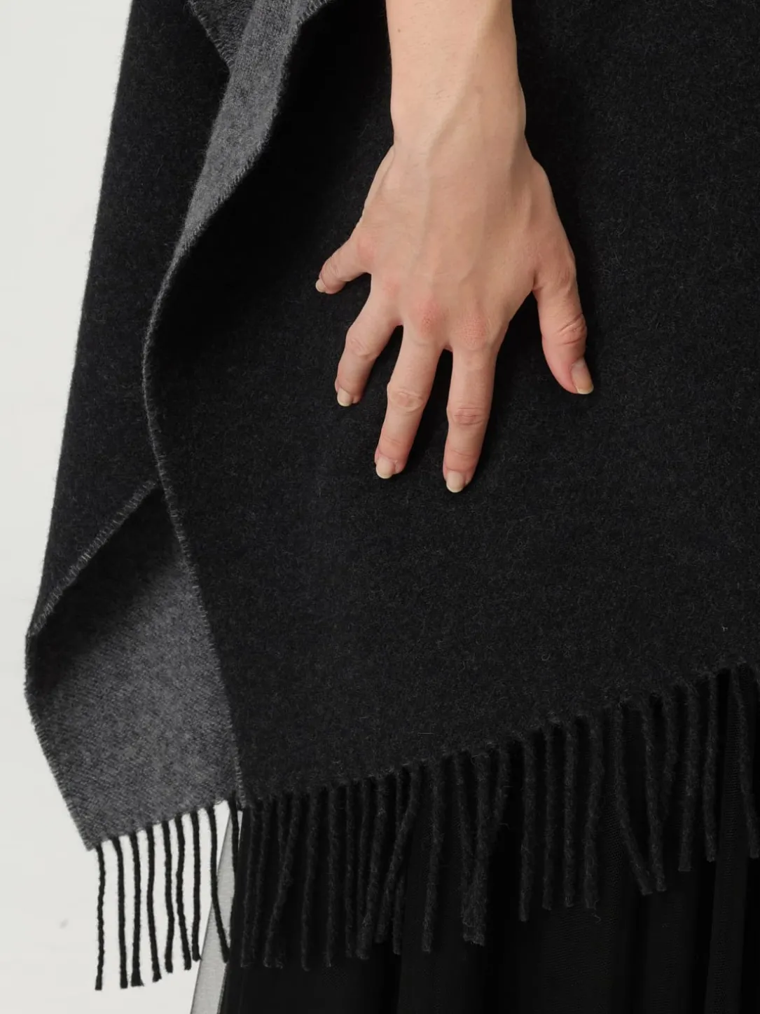 Scialle in lana e cashmere Fabiana Filippi