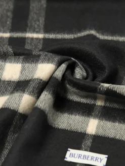 Sciarpa Check Burberry in cashmere