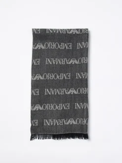 Sciarpa Emporio Armani con logo all-over