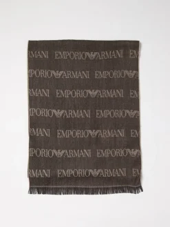 Sciarpa Emporio Armani con logo all-over