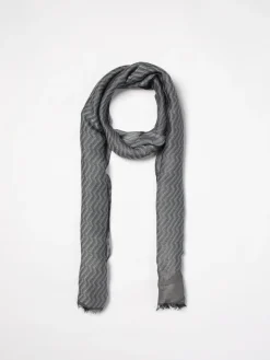 Sciarpa Emporio Armani in misto cotone jacquard