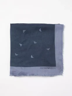 Sciarpa Emporio Armani in viscosa con Eagle jacquard