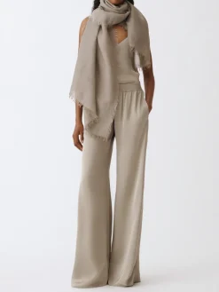 Sciarpa Fabiana Filippi in lino e cotone