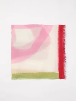 Sciarpa Faliero Sarti in cashmere con stampa multicolor