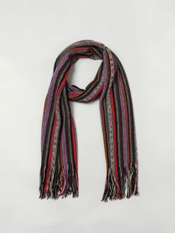 Sciarpa in lana a zig zag Missoni