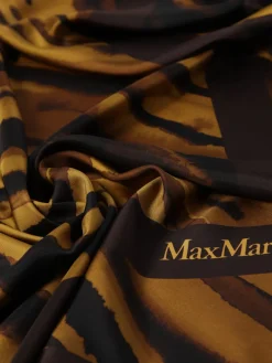 Sciarpa Max Mara in seta stampata