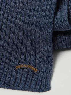 Sciarpa Paul & Shark in lana a coste