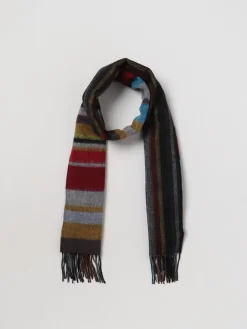 Sciarpa Paul Smith in lana multicolor