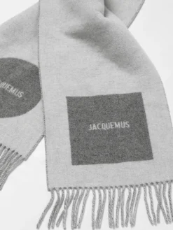 Sciarpa Rond Carrè Jacquemus in lana