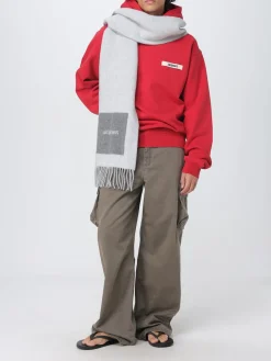 Sciarpa Rond Carrè Jacquemus in lana