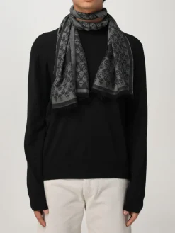 Sciarpa Skull McQueen in lana jacquard