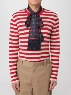 Sciarpa Valentino Garavani in seta con stampa geometrica