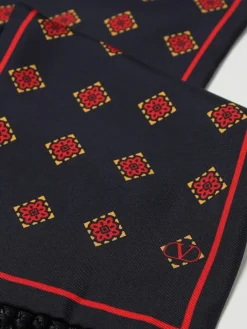 Sciarpa Valentino Garavani in seta con stampa geometrica
