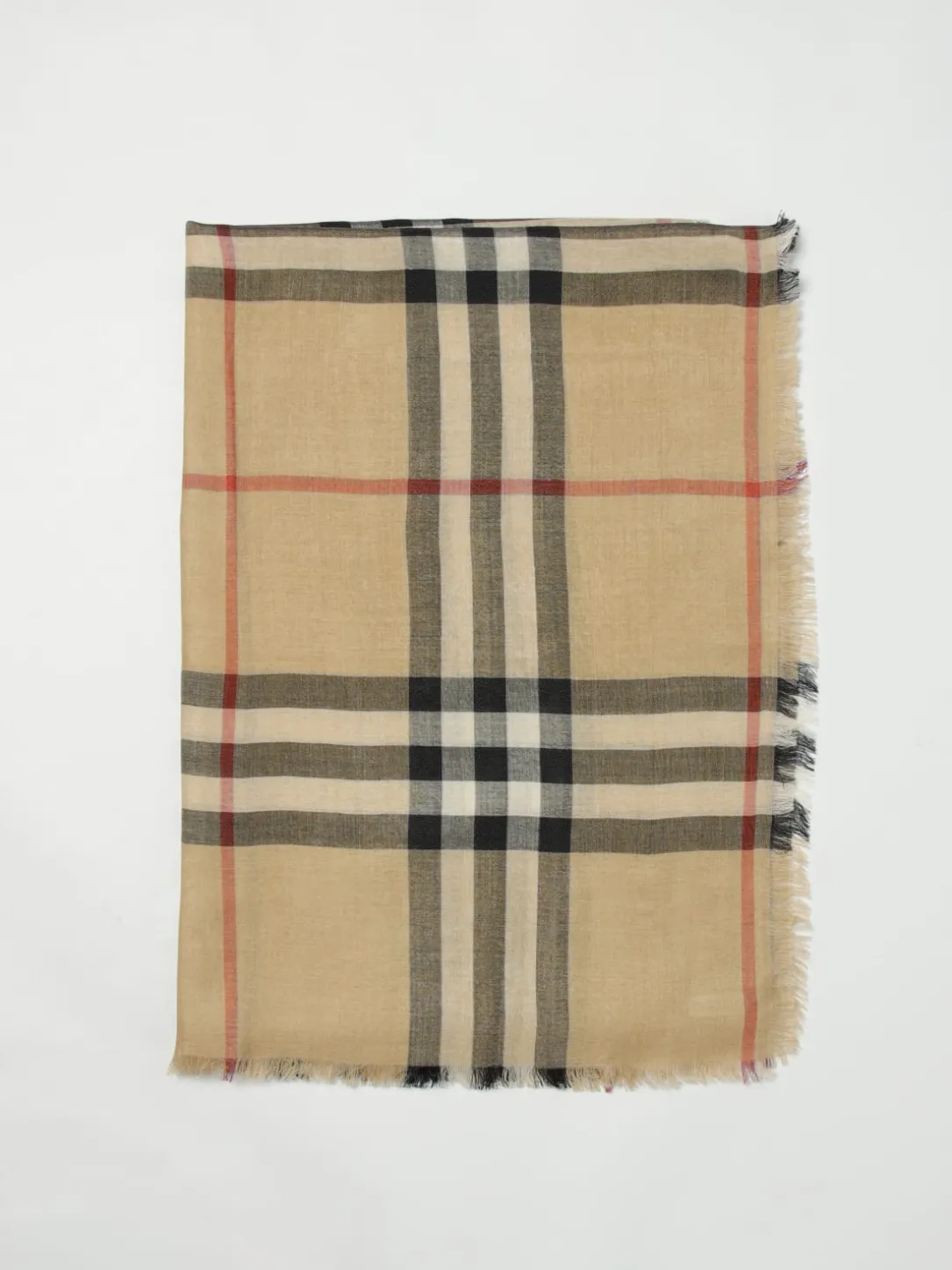 Sciarpa Vintage Check Burberry in misto lana e seta