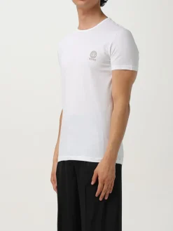 Set 2 T-shirt in cotone con logo Medusa Versace