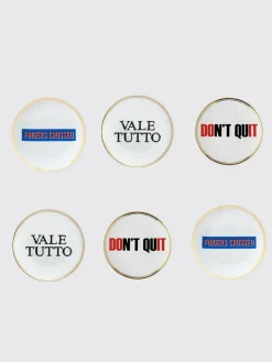 Set da 6 piatti Bitossi Home in porcellana stampata