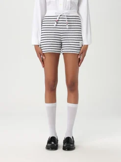 Shorts in cotone a righe Thom Browne