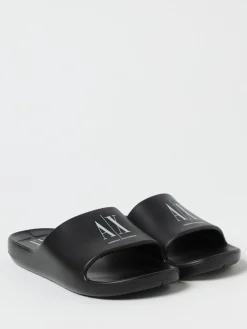 Sliders Armani Exchange in gomma EVA