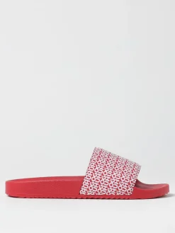 Sliders Boss in gomma con logo stampato all over