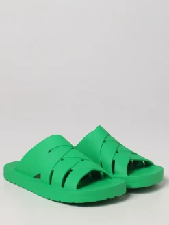 Sliders Bottega Veneta in gomma