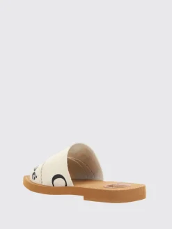 Sliders Chloé in tessuto e gomma