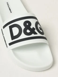 Sliders Dolce & Gabbana in gomma