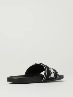 Sliders Pool Alexander Wang in nylon con logo jacquard