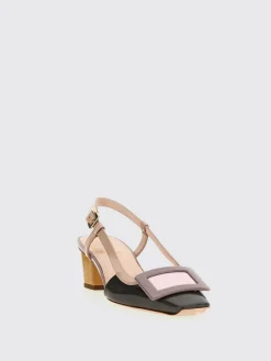 Slingback Belle Vivier Roger Vivier in vernice
