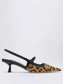 Slingback Didi Jimmy Choo in cavallino animalier