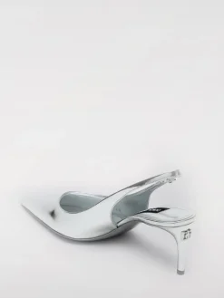 Slingback Dolce & Gabbana in vernice laminata