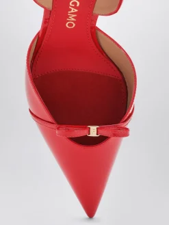 Slingback Gylla Ferragamo in vernice