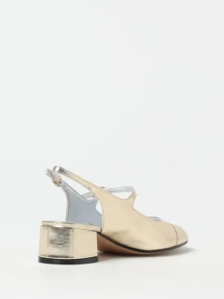 Slingback Ischia Carel Paris in nappa laminata