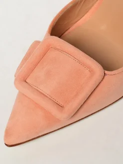 Slingback May Manolo Blahnik in camoscio