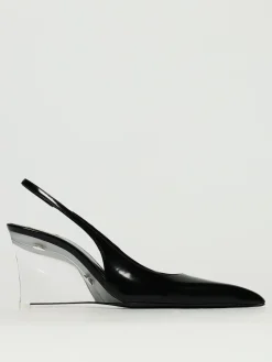 Slingback Miller Saint Laurent in pelle