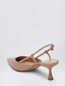 Slingback Peach Ascent Gianvito Rossi in pelle